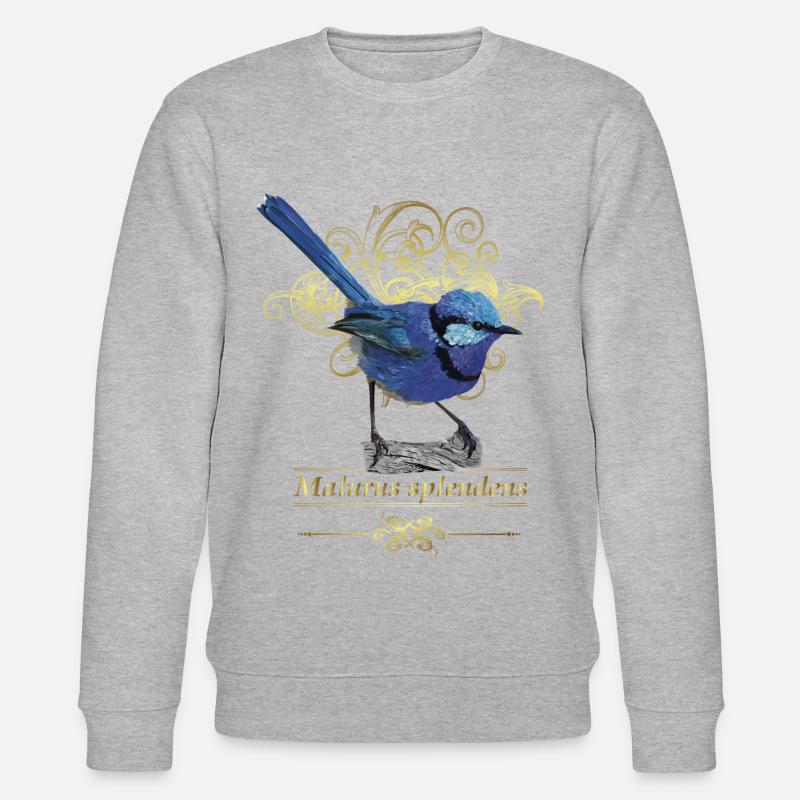 splendide maluro - Sweat bio CHANGER Stanley/Stella Unisexe - gris chiné