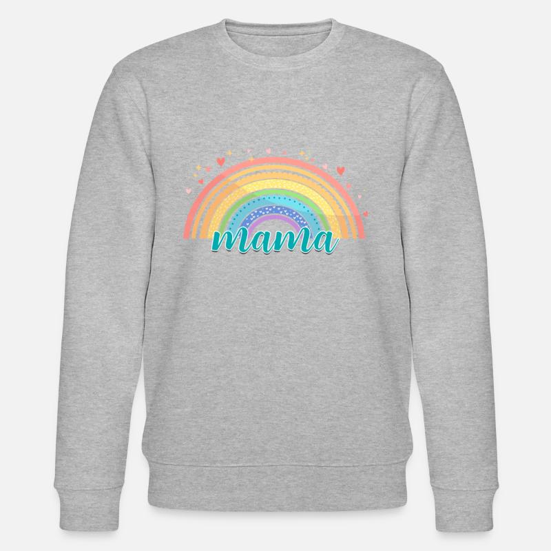 Rainbow Mama - Sweat bio CHANGER Stanley/Stella Unisexe - gris chiné