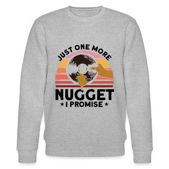 Gold Panner Gold Miner Gold Digger Gift - Stanley/Stella CHANGER Unisex Organic Sweatshirt - heather grey - Front - Nik (191cm) & Marisol (170cm)
