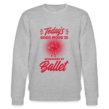 Ballet Filles Ballet Danse Ballet Danse - Sweat bio CHANGER Stanley/Stella Unisexe - gris chiné - Devant - Nik (191cm) & Marisol (170cm)