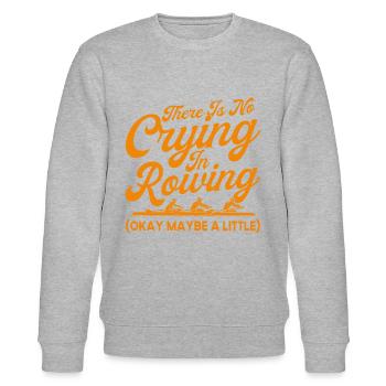 Mannschaft Rudern Rudermannschaft Mannschaft Ruder - Stanley/Stella Unisex Bio-Sweatshirt CHANGER  - Grau meliert - Vorne - Nik (191cm) & Marisol (170cm)