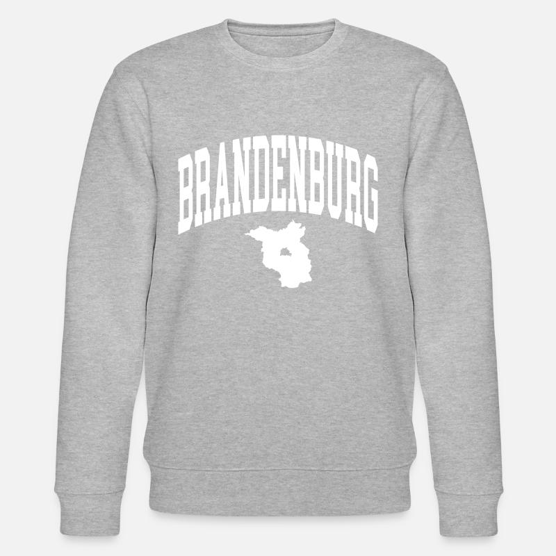 Brandebourg - Sweat bio CHANGER Stanley/Stella Unisexe - gris chiné