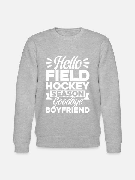 Mannschaftssport Feldhockey Feldhockey Spiel Gesch - Stanley/Stella Unisex Bio-Sweatshirt CHANGER - Grau meliert