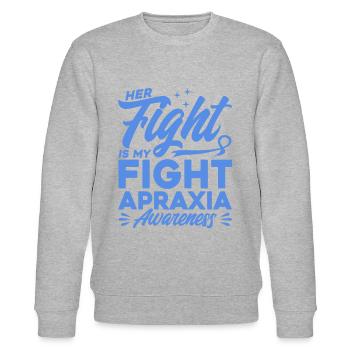 Apraxie Survivant Apraxia Support Apraxia - Sweat bio CHANGER Stanley/Stella Unisexe - gris chiné - Devant - Nik (191cm) & Marisol (170cm)