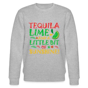 Viva Mexico 5 De Mayo Cinco De Mayo Geschenk - Stanley/Stella Unisex Bio-Sweatshirt CHANGER  - Grau meliert - Vorne - Nik (191cm) & Marisol (170cm)
