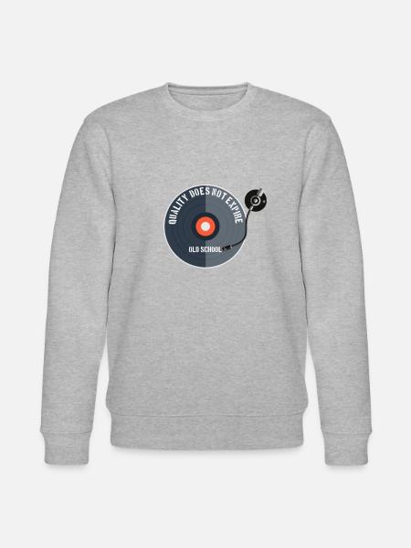 Quality does not expire - Stanley/Stella CHANGER Unisex Organic Sweatshirt - heather grey