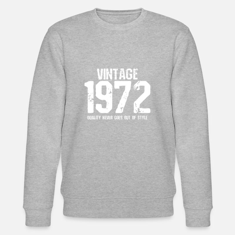 1972 - Stanley/Stella Unisex Bio-Sweatshirt CHANGER  - Grau meliert