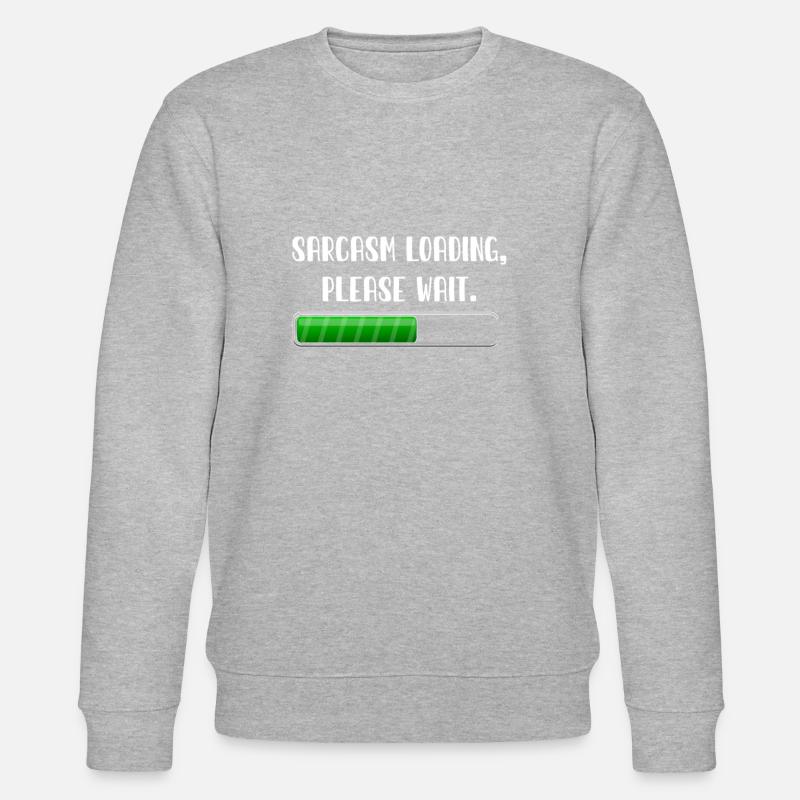 Sarcasme - Sweat bio CHANGER Stanley/Stella Unisexe - gris chiné