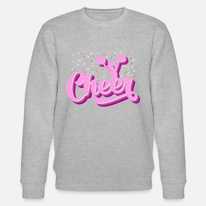 Cheer - Stanley/Stella Unisex Bio-Sweatshirt CHANGER  - Grau meliert