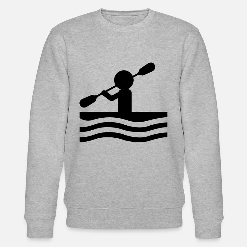 Rudern - Stanley/Stella Unisex Bio-Sweatshirt CHANGER  - Grau meliert
