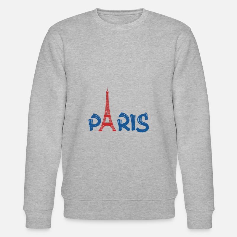 PARIS - Stanley/Stella Unisex Bio-Sweatshirt CHANGER  - Grau meliert