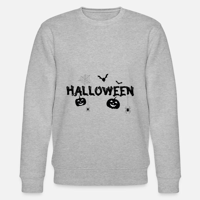 Halloween - Stanley/Stella Unisex Bio-Sweatshirt CHANGER  - Grau meliert
