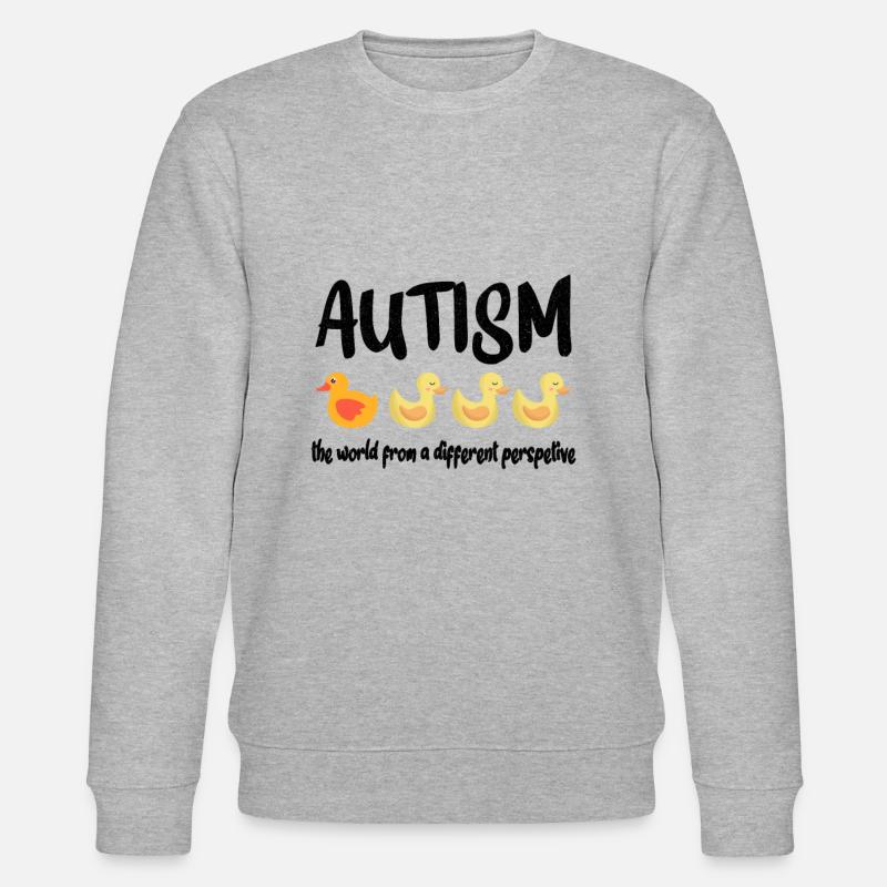 Autism awareness: different perspective - Sweat bio CHANGER Stanley/Stella Unisexe - gris chiné