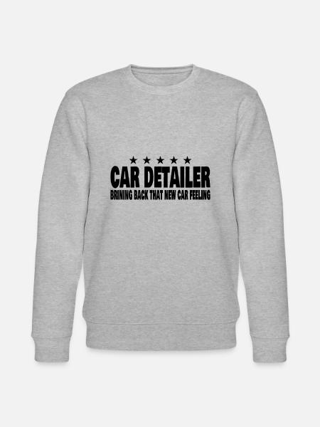 Mobile Car Detailing Auto Detailing Car Detailer - Stanley/Stella CHANGER Unisex Organic Sweatshirt - heather grey