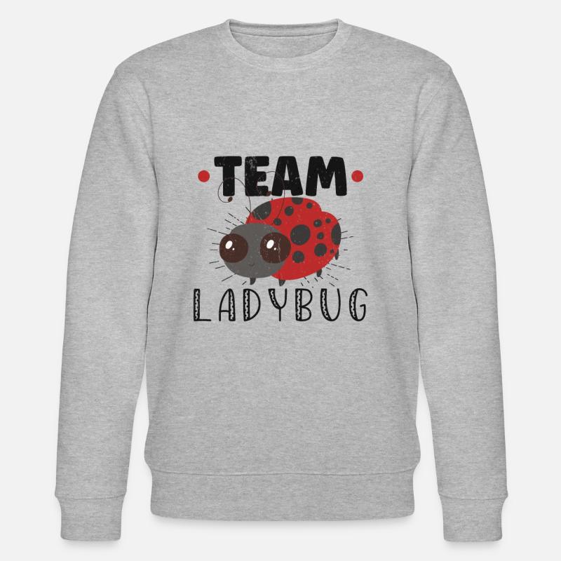 Ladybug Ladybug Entomology Insects - Stanley/Stella CHANGER Unisex Organic Sweatshirt - heather grey