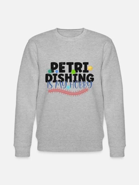 Microbiologist Microbiology Lab Staph Biology - Stanley/Stella CHANGER Unisex Organic Sweatshirt - heather grey