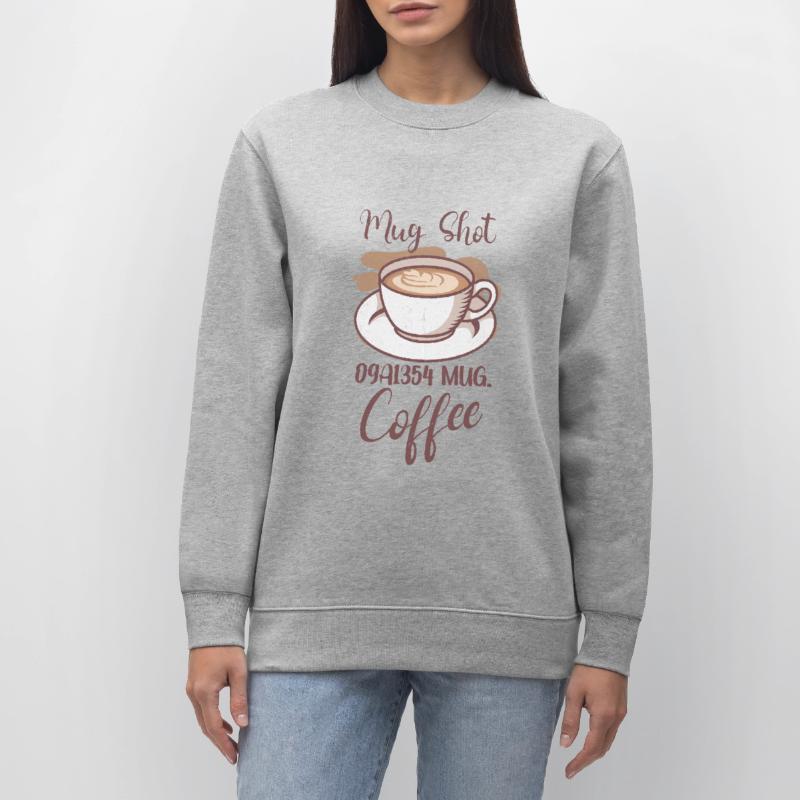 Coffee Lover Caffeine Molecule Java Latte Espresso Stanley/Stella Unisex Bio-Sweatshirt CHANGER 