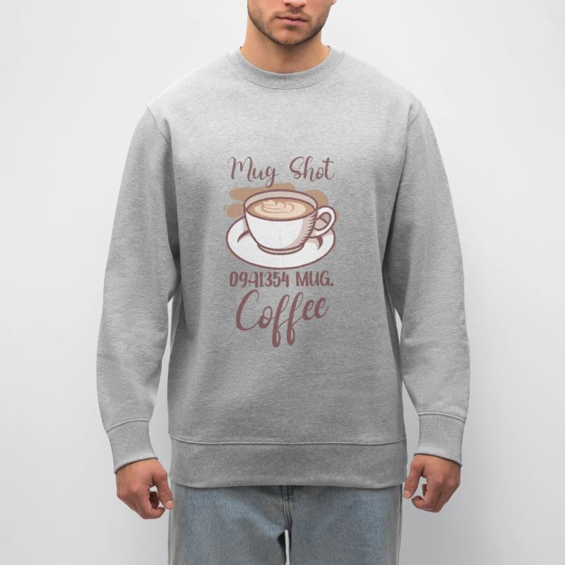 Coffee Lover Caffeine Molecule Java Latte Espresso Stanley/Stella Unisex Bio-Sweatshirt CHANGER 