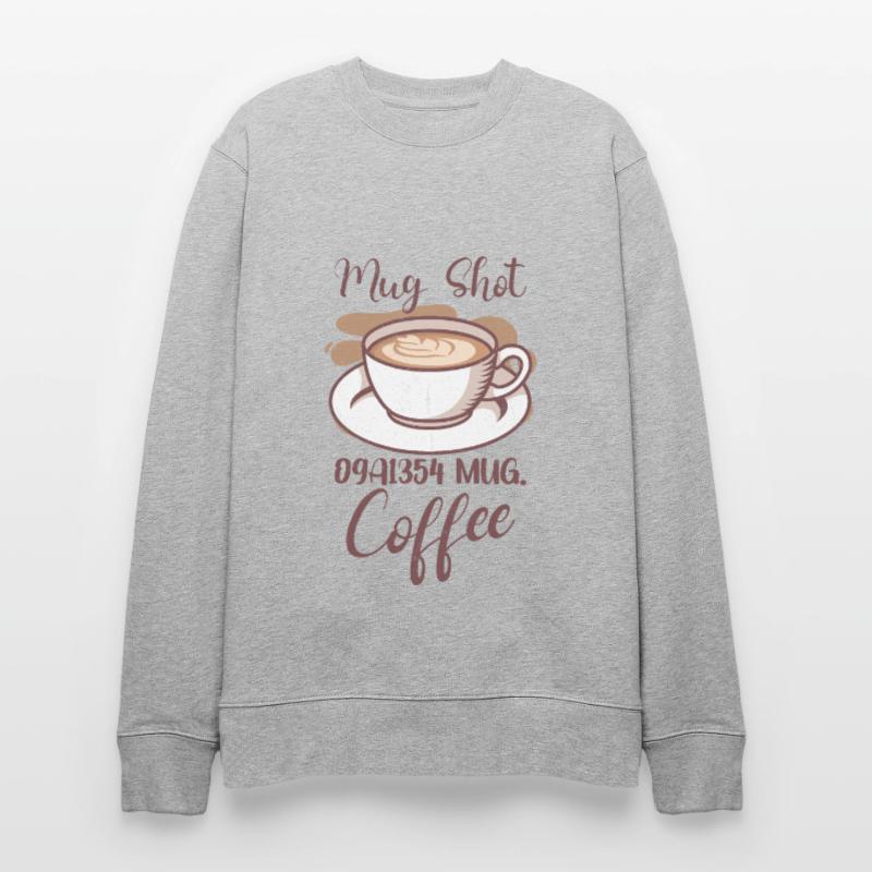 Coffee Lover Caffeine Molecule Java Latte Espresso Stanley/Stella Unisex Bio-Sweatshirt CHANGER 