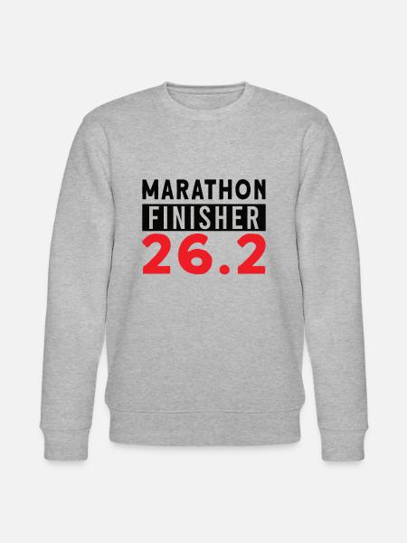 Runners's Half Marathon Finishers - Stanley/Stella CHANGER Unisex Organic Sweatshirt - heather grey