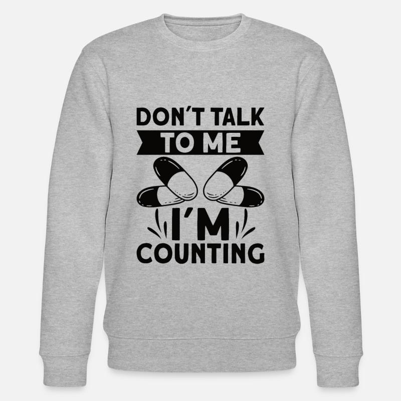 Funny pharmacist-pharmacy-technician-pharmacy - Stanley/Stella CHANGER Unisex Organic Sweatshirt - heather grey