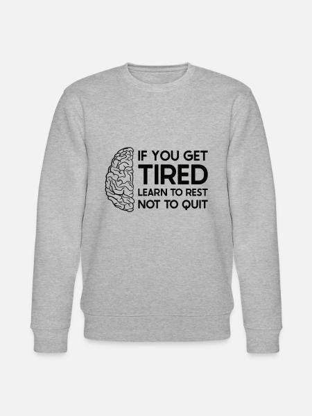 Schlaganfall Survivor Schlaganfall Bewusstsein - Stanley/Stella Unisex Bio-Sweatshirt CHANGER  - Grau meliert