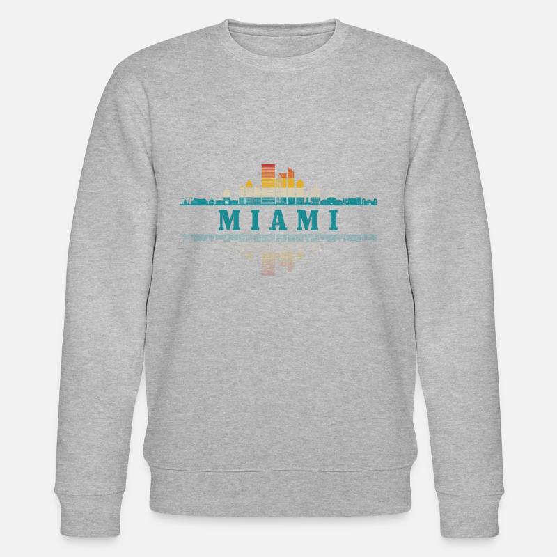Miami, Floride, États-Unis - Sweat bio CHANGER Stanley/Stella Unisexe - gris chiné