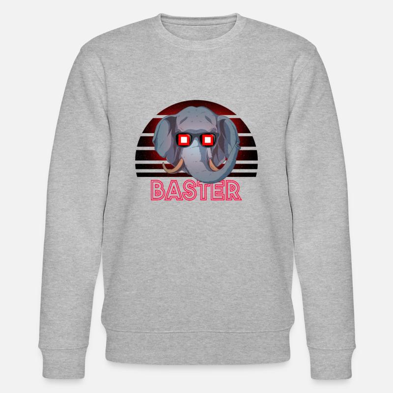 Baster - Stanley/Stella CHANGER Unisex Organic Sweatshirt - heather grey