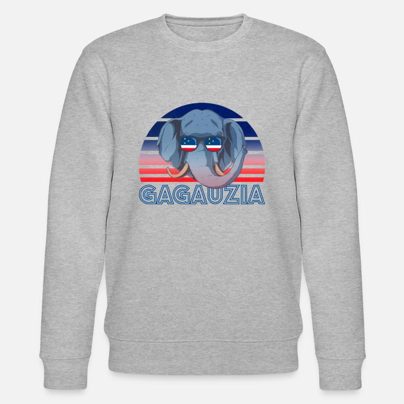 Gagauzia - Sweat bio CHANGER Stanley/Stella Unisexe - gris chiné
