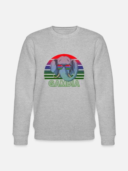 Gambia - Stanley/Stella CHANGER Unisex Organic Sweatshirt - heather grey