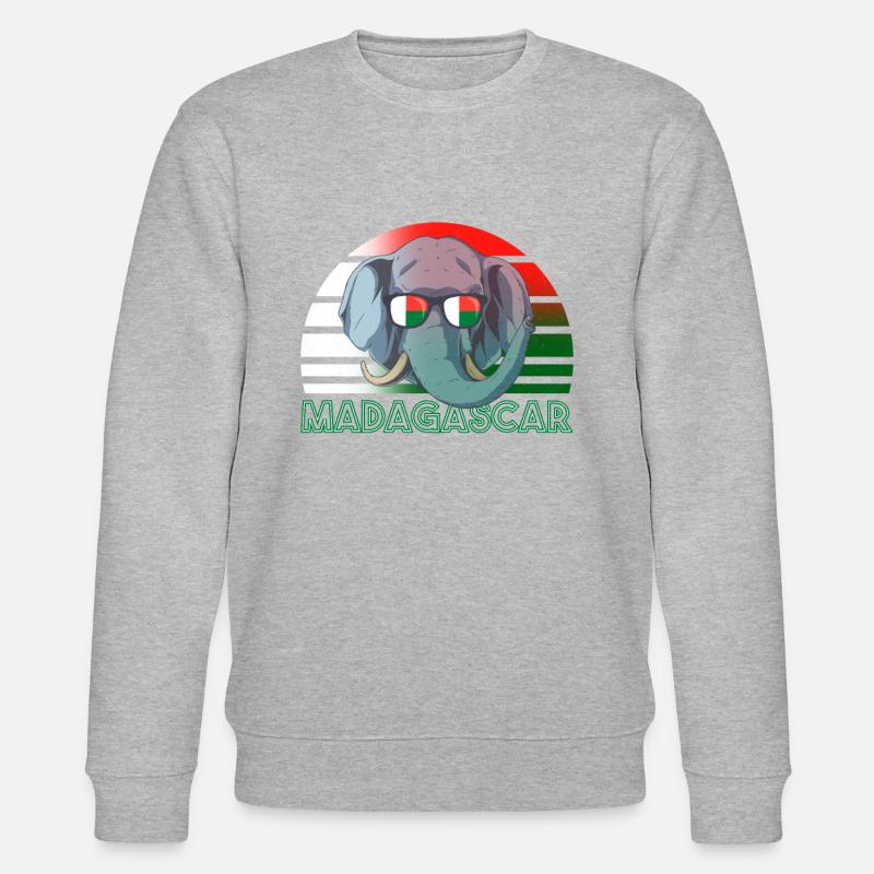 Macédoine - Sweat bio CHANGER Stanley/Stella Unisexe - gris chiné