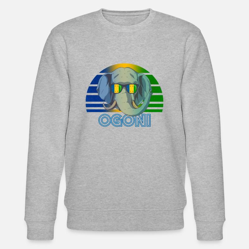 Ogoni - Sweat bio CHANGER Stanley/Stella Unisexe - gris chiné