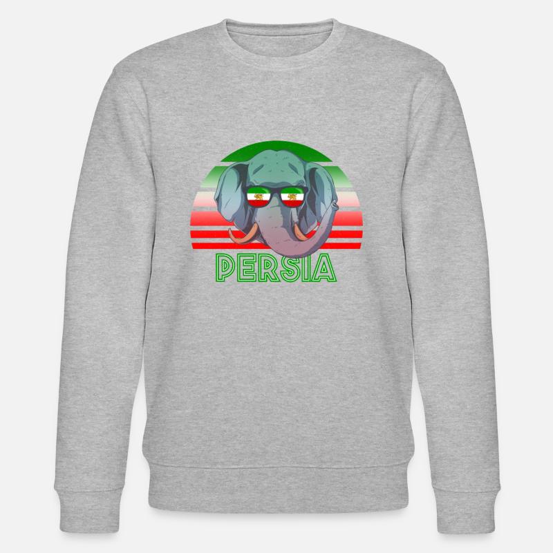 Persien - Stanley/Stella Unisex Bio-Sweatshirt CHANGER  - Grau meliert