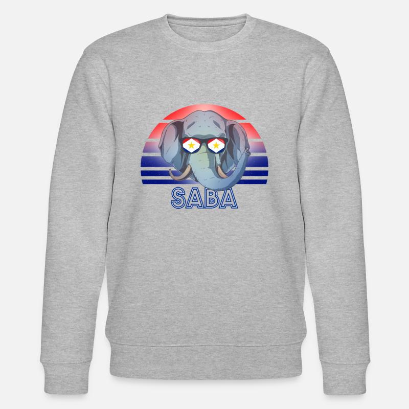 Saba - Sweat bio CHANGER Stanley/Stella Unisexe - gris chiné