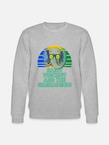 Saint Vincent and the Grenadines - Stanley/Stella CHANGER Unisex Organic Sweatshirt - heather grey