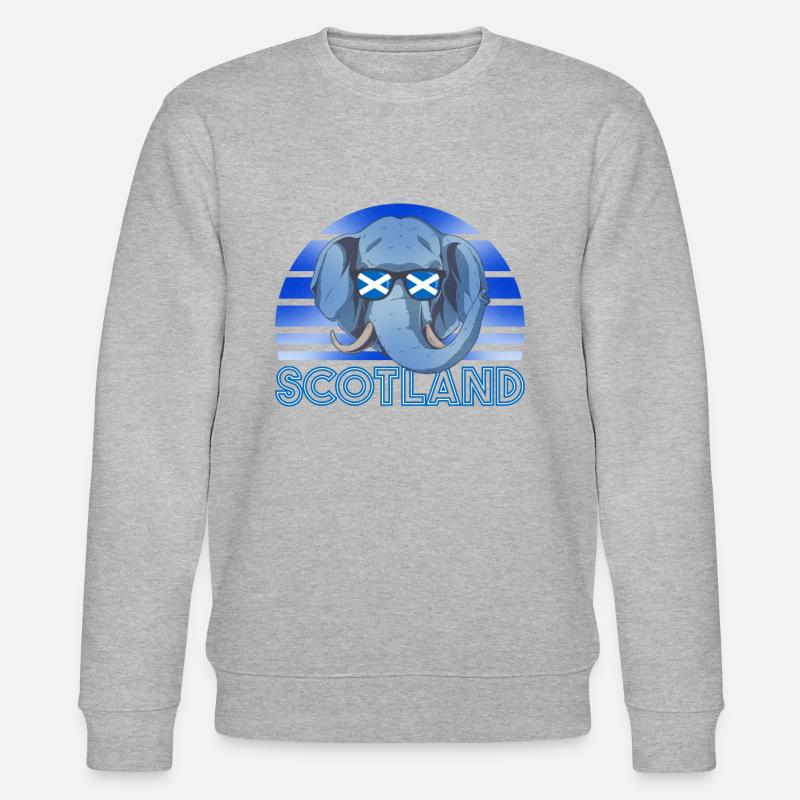 Ecosse - Sweat bio CHANGER Stanley/Stella Unisexe - gris chiné