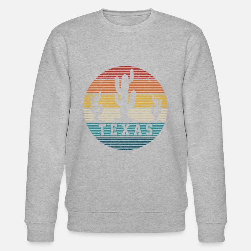 Texas - Sweat bio CHANGER Stanley/Stella Unisexe - gris chiné
