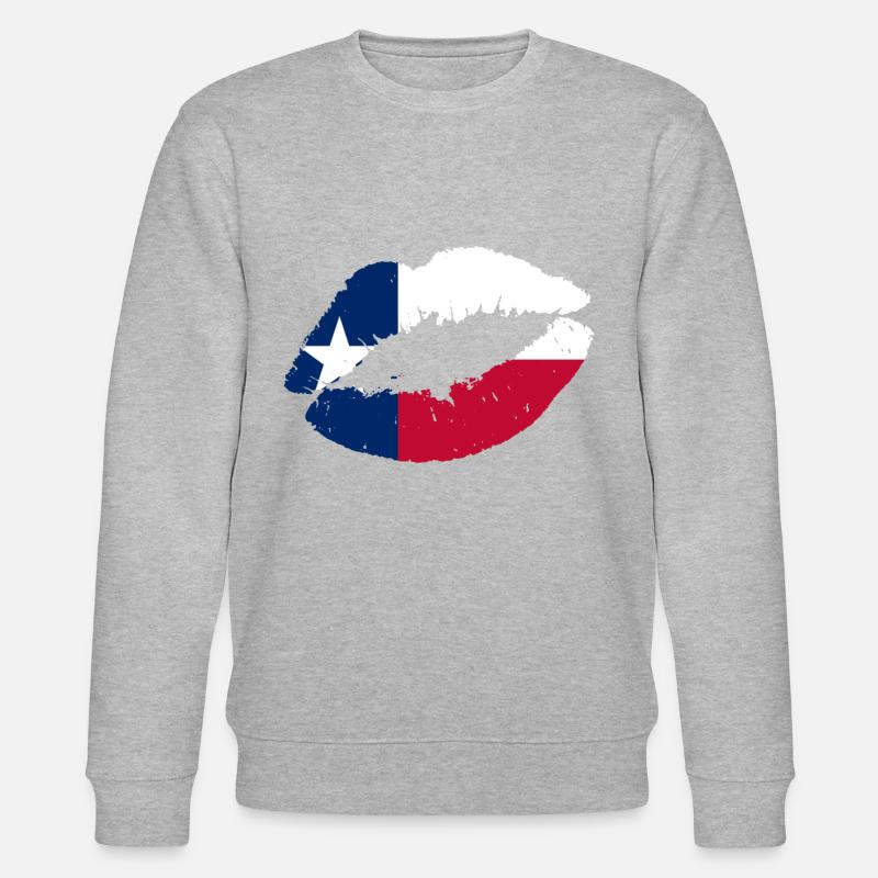 Texas - Sweat bio CHANGER Stanley/Stella Unisexe - gris chiné