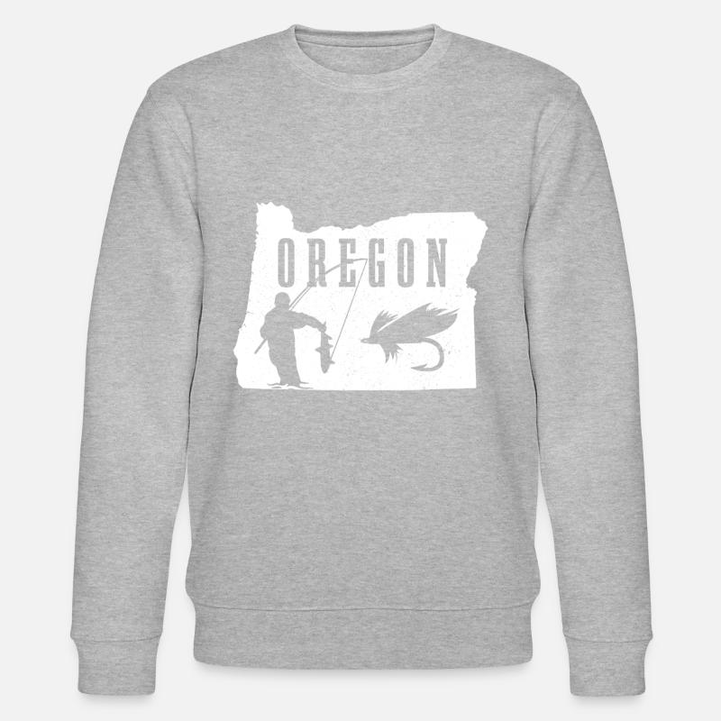 Oregon - Stanley/Stella Unisex Bio-Sweatshirt CHANGER  - Grau meliert