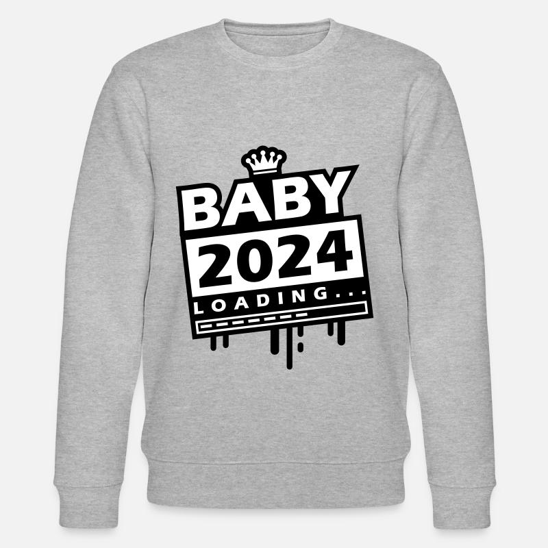 Baby 2024 Loading - Stanley/Stella Unisex Bio-Sweatshirt CHANGER  - Grau meliert