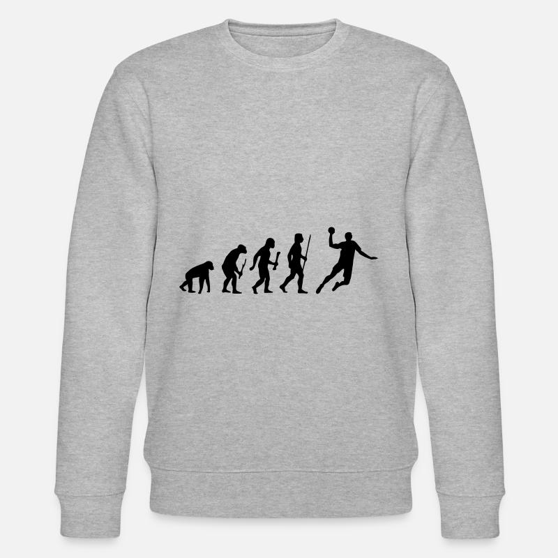 Evolution Handball - Sweat bio CHANGER Stanley/Stella Unisexe - gris chiné