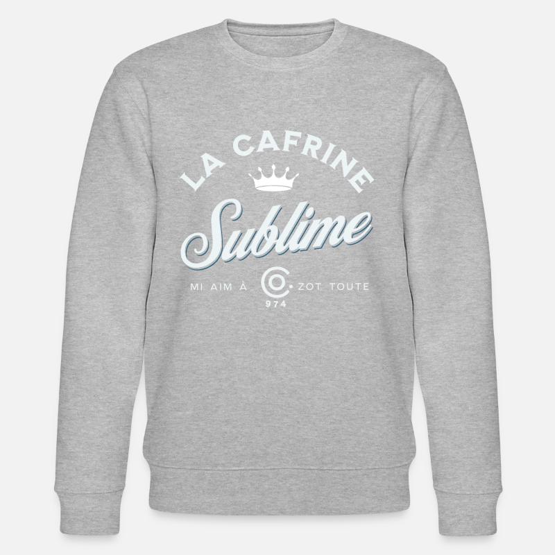 La Cafrine Sublime B - Sweat bio CHANGER Stanley/Stella Unisexe - gris chiné
