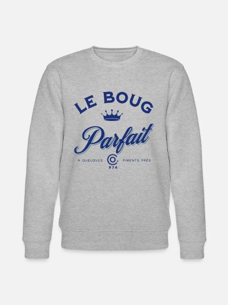 Le Boug Parfait - Sweat bio CHANGER Stanley/Stella Unisexe - gris chiné