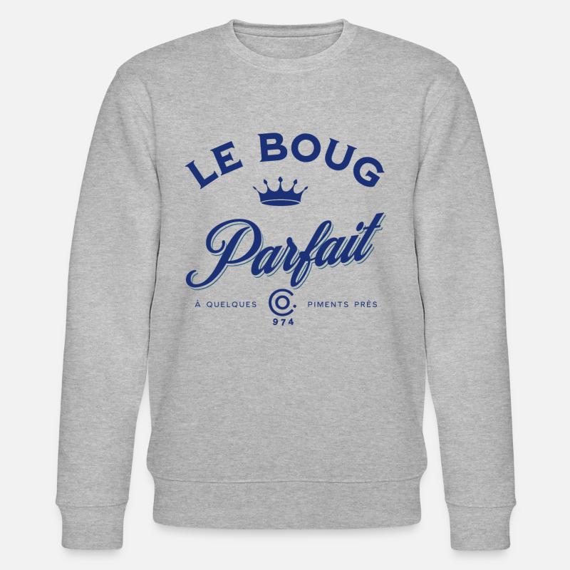 Le Boug Parfait - Sweat bio CHANGER Stanley/Stella Unisexe - gris chiné