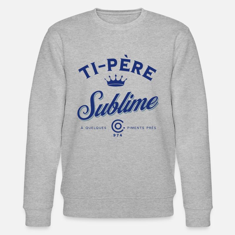 TE - PERE Sublime - Sweat bio CHANGER Stanley/Stella Unisexe - gris chiné