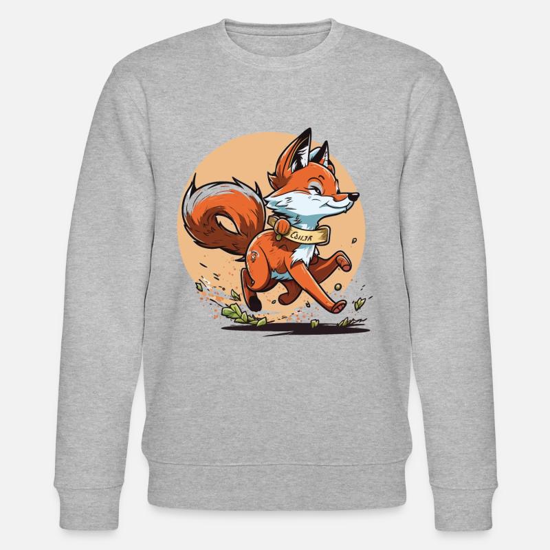 Fox Runner - Sweat bio CHANGER Stanley/Stella Unisexe - gris chiné