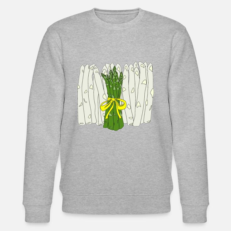 Spargel - Stanley/Stella Unisex Bio-Sweatshirt CHANGER  - Grau meliert