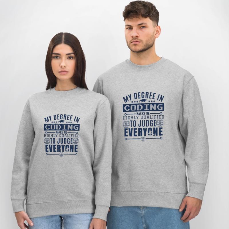 Coder | Programmer | Software Developer Stanley/Stella CHANGER Unisex Organic Sweatshirt