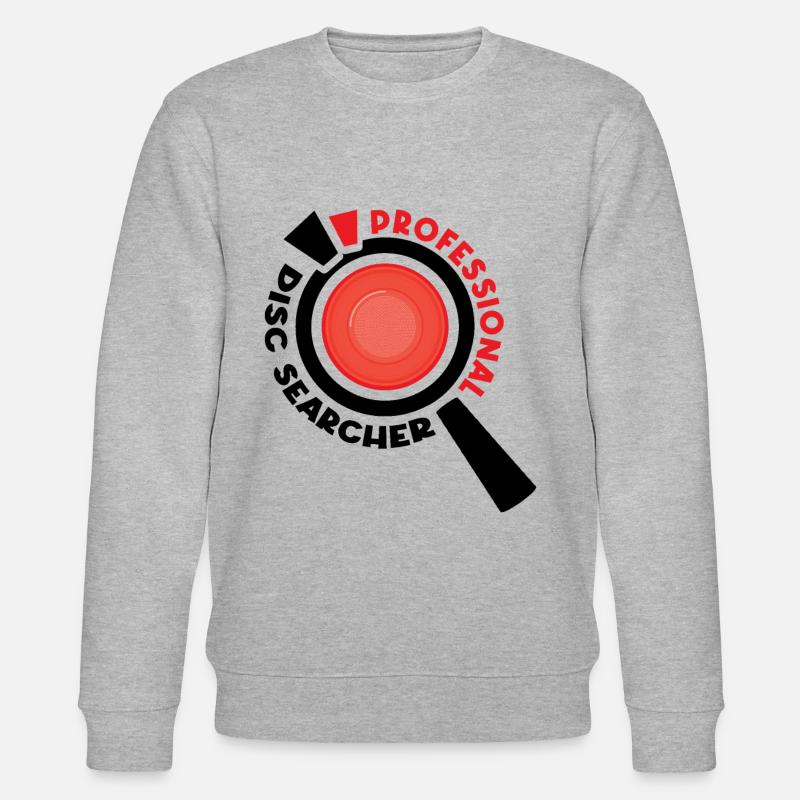 Humor Disc Golf Player - Sweat bio CHANGER Stanley/Stella Unisexe - gris chiné