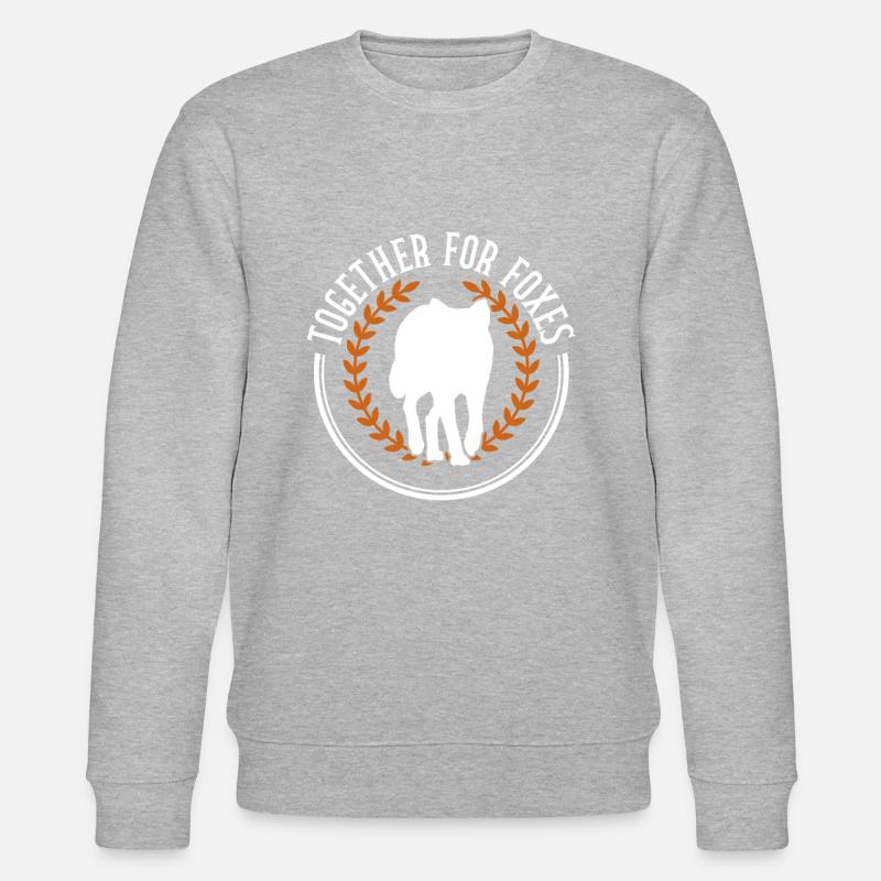 Accessoires de chasse anti-renards - Sweat bio CHANGER Stanley/Stella Unisexe - gris chiné